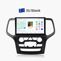 Junsun – autoradio sans fil Carplay 9 pouces, pour Jeep Grand Cherokee WK2 2014 – 2022, Navigation GPS, écran tactile multimédia, Bluetooth