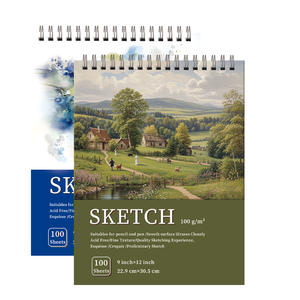 Cuaderno de <span class=keywords><strong>Dibujo</strong></span> en Blanco para Estudiantes, Tamaño A4 9x12 Pulgadas, Papel para Arte, Venta al Por Mayor para Comercio Transfronterizo - Product Image 1