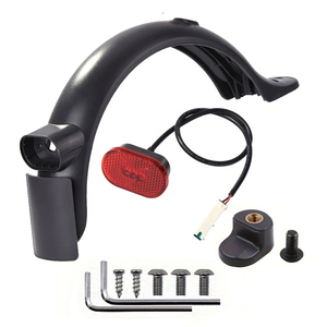 Garde-boue arrière amélioré pour trottinettes électriques <span class=keywords><strong>Xiaomi</strong></span> <span class=keywords><strong>M365</strong></span>/Pro, modèle XY-17, noir, Cycle Zone - Product Image 6