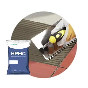اسطوانة بيضاء من اسطوانة الإيثير والسيللوز HPMC سعر رخيص جودة عالية فيسكوزية مخصصة 25 كجم HPMC