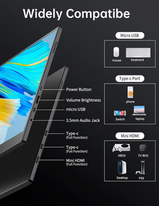 Nhỏ Xách Tay Màn Hình <span class=keywords><strong>10</strong></span>.5 "400 Nits 15:<span class=keywords><strong>10</strong></span> FHD 1280P IPS Màn Hình Ultra-Mỏng Mini Màn Hình HDR Chơi Game Di Động Màn Hình - Product Image 4