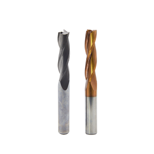 TCT End Mill for Wood Spiral Roughing Cutter With Groove Chip Removal - Product Image 5