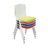 Chaise de conférence en maille pour salle de réunion, chaise de bureau pour formation