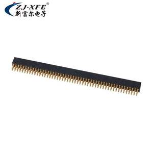 Nouvelle barrette de connexion femelle à double rangée de broches droites 1,27 mm 0,46 SQ H=3,8 - Product Image 4