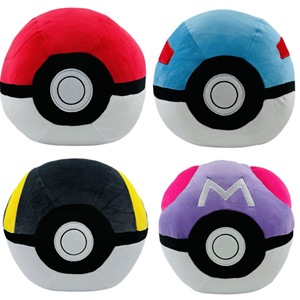 ตุ๊กตาหมอนอิงรูปโปเกมอนขายส่ง รุ่นมาสเตอร์บอล เกรทบอล อัลตร้าบอล ไลคานร็อค ทอร์เทอร์ร่า วัลพิกซ์ เรย์ควาซ่า ฟูเร็ต ดราก้อนแอร์ วัลพิกซ์ มิว - Product Image 2