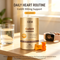 Julong Private Label Co-enzym Q10 Gummies Immuniteitversterkende Ondersteuning Natuurlijke Antioxidanten Vitaminen CoQ10 Gummies voor Hartgezondheid
