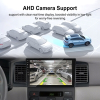 Radio para Auto Rhythm de 9 Pulgadas con Linux, Arranque Rápido, Ajuste de Ecualizador, Carplay Inalámbrico y Android Auto para Toyota Corolla 2004-2008