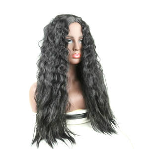 วิกผมแฟชั่นยุโรปและอเมริกาแบบข้ามพรมแดนผมหยิกยาวที่ขายดีที่สุดของแอฟริกาดัดข้าวโพดขนาดเล็ก - Product Image 4