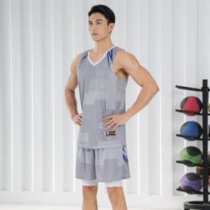 Vêtements de sport d'équipe de basket-ball personnalisés, tenue d'uniforme en maille, ensembles de maillots de basket-ball athlétiques pour adultes - Product Image 5