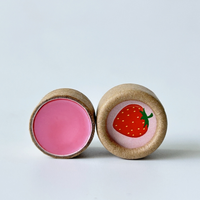 Pots de baume à lèvres biodégradables pots de papier rouge à lèvres crème solaire 0.3oz tube de papier push up pots de papier déodorant