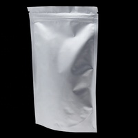 Sacs sous vide en aluminium scellés sur trois côtés, réutilisables, en Mylar, pour le stockage de produits secs, herbes, lait, aliments pour animaux de compagnie