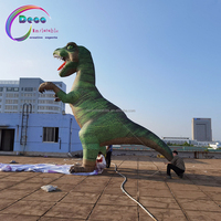Dinosaure géant gonflable de dessin animé pour fête, Godzilla, grand dinosaure gonflable