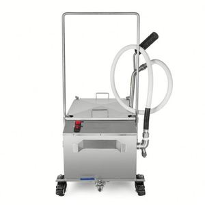 Vevor China Sihao, Últimos Productos, Sistema de Filtración de Aceite de 40L 80LBS, Filtro para Freidora con Tapa de Acero Inoxidable, 110V - Product Image 4