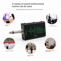 Suppresseur anti-Feedback portable 635 mm pour microphone, alimenté par USB-C, fabriqué en Chine pour karaoké et conférences audio