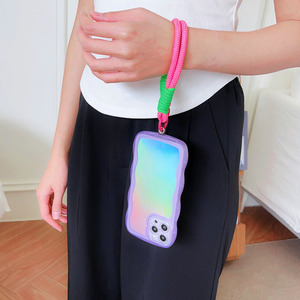 Funda de teléfono con cordón de muñeca con correa de pulsera desmontable universal con tarjeta de fijación para teléfonos móviles - Product Image 2
