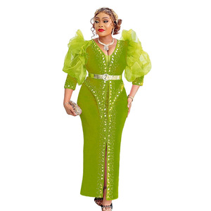 <span class=keywords><strong>Abito</strong></span> africano a coda di pesce con <span class=keywords><strong>paillettes</strong></span> ricamo festa a manica lunga <span class=keywords><strong>abito</strong></span> elegante Maxi <span class=keywords><strong>abito</strong></span> da sera - Product Image 5