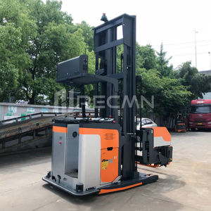 China Marke <span class=keywords><strong>3</strong></span>-Wege-Gabelstapler Schmal gang Gabelstapler Paletten stapler <span class=keywords><strong>3</strong></span> Richtung <span class=keywords><strong>VNA</strong></span> AGV Gabelstapler für die Lager automatisierung - Product Image 1