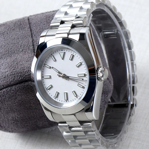 Relojes de Pulsera de Acero Inoxidable con Movimiento Mecánico Automático Vintage de Zafiro, Venta al por Mayor, Reloj de Lujo con Logotipo Personalizado para Hombre - Product Image 2