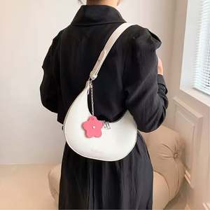 Bolsos de Mano de Cuero Genuino de Diseñador para Mujer, Bolsos de Moda de Tamaño Mediano con Asa Superior Suave, Estilo Bandolera - Product Image 5