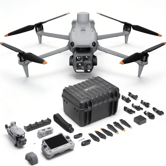 DJI Matrice Enterprise Matrix 4T/4E Universal Version Drone 8K Professional Infrared Thermal Camera 25km Transmission 55min Fly