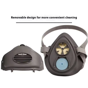 Masker Debu Silikon 3-Lapisan Reusable Shun Tai Xin HBC-3200 UK IMPA Code <span class=keywords><strong>FFP3</strong></span> Anti-Debu Perlindungan Klorin 80 L/mnt, Laris Terjual - Product Image 5