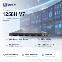 XFusion FusionServer 1258H V7 1U Dual EPYC 9004 24 DDR5 4800MHz 32 E1.S 4 Slot PCIe Virtualisasi Server Epyc