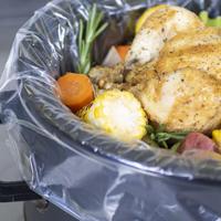 Revêtement de fond plat transparent antiadhésif en PA, de qualité alimentaire, compatible micro-ondes, recyclable, facile à nettoyer, épaissi, résistant à la chaleur, pour lait et aliments pour animaux de compagnie
