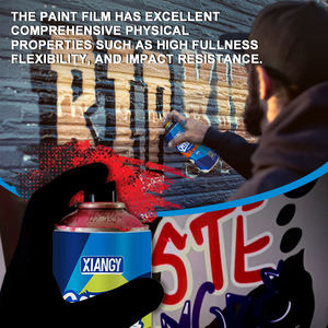 Venta directa de fábrica sin colgar graffiti callejero cubierto pintura de pared mural cambio de color aerosol graffiti pintura en aerosol - Product Image 5