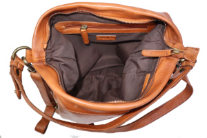Nuevo Bolso Hobo de Cuero Genuino para Mujer, Gran Capacidad, Piel de Vacuno de Grano Completo, Logotipo Personalizado, Venta al Por Mayor - Product Image 2