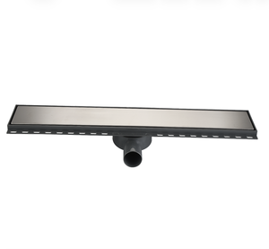 Ralo invisible carré en acier inoxydable 304, bon marché, pour salle de bain, drain de sol horizontal en plastique - Product Image 1
