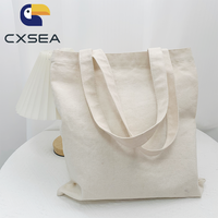 Sac fourre-tout en tissu de coton librement personnalisé Logo personnalisé avec sérigraphie pour les cadeaux de promotion