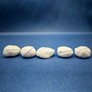 ลูกบอลผ้าก๊อซผ่าตัดดูดซับถั่วลิสง100% ผ้าฝ้าย X-ray อุปกรณ์ทางการแพทย์ - Product Image 4