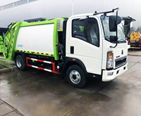 Camion Compacteur de Déchets Urbains Chinois pour la Collecte et la Gestion des Déchets, Capacités 5m³, 6m³, 8m³, 10m³ - Prix Compétitif