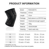 Manchon de genou de compression en néoprène personnalisé 5mm 7mm Powerlifting Gym Sports genouillère haltérophilie coussinets de soutien du genou