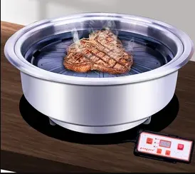 Japon barbekü soba üreticisi toptan özelleştirme hızlı ısıtma paslanmaz çelik barbekü elektrikli ızgara