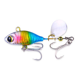 <span class=keywords><strong>Leurre</strong></span> de pêche rotatif en métal Vib Bait Spinner Spoon 7g 10g 14g Jigs Hard Tackle avec hameçons triples pour <span class=keywords><strong>la</strong></span> pêche à <span class=keywords><strong>la</strong></span> <span class=keywords><strong>truite</strong></span> en hiver en rivière et en lac - Product Image 6