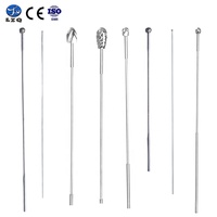 Fraise électrique ORL angulaire à double morsure, instruments d'examen ORL, fraise à sinus liftée à tête diamantée en promotion