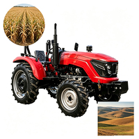 Nouveau tracteur agricole 4x4 de 200 ch, robuste, avec cabine, boîte de vitesses multifonctionnelle, facile à utiliser, tracteur agricole