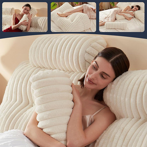 Coussin de dossier triangulaire Du Babo 59 pouces, coussin de soutien lombaire ergonomique pour canapé-lit et tête de lit - Product Image 3