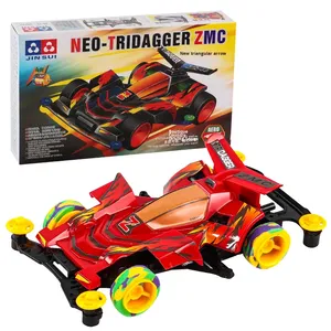 <span class=keywords><strong>Voiture</strong></span> de course électrique à grande vitesse à quatre roues motrices en plastique, échelle 1:32, pour drift, <span class=keywords><strong>jouet</strong></span> nostalgique pour enfants, idéal pour les marchés nocturnes - Product Image 5