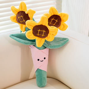 Ramo de Peluche, Ramo de Simulación, Regalo de Cumpleaños para Niña, Ramo de Flores para el Día de San Valentín, Ramo de Peluche para Boda - Product Image 1