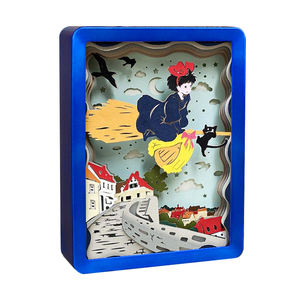 Lámpara <span class=keywords><strong>de</strong></span> decoración para dormitorio <span class=keywords><strong>de</strong></span> niñas, caja <span class=keywords><strong>de</strong></span> luz <span class=keywords><strong>de</strong></span> corte <span class=keywords><strong>de</strong></span> papel higiénico, <span class=keywords><strong>de</strong></span> Anime japonés - Product Image 3