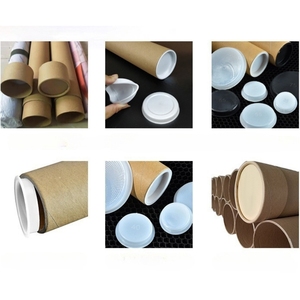 Cartel <span class=keywords><strong>de</strong></span> tubo <span class=keywords><strong>de</strong></span> papel Kraft <span class=keywords><strong>de</strong></span> <span class=keywords><strong>cartón</strong></span> <span class=keywords><strong>de</strong></span> envío largo reciclable, embalaje redondo, tubo <span class=keywords><strong>de</strong></span> correo único con tapa <span class=keywords><strong>de</strong></span> plástico - Product Image 5