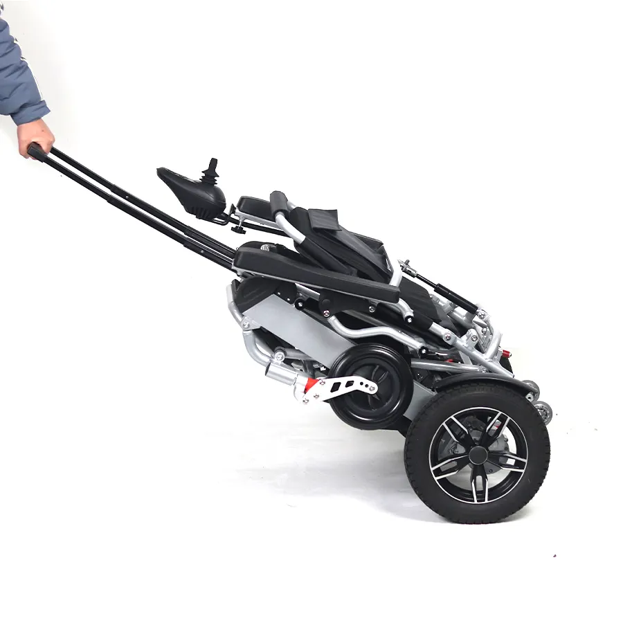 MIJO MD09 tragbarer elektrischer Rollstuhl Marken mit Lithium-Batterie motorisierter Rollstuhl zum Verkauf Rollstuhl neueste
