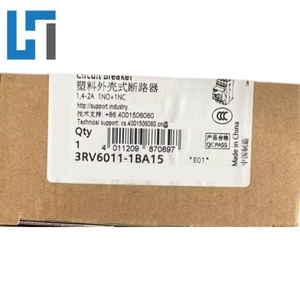 โมดูลเบรกเกอร์ป้องกันมอเตอร์3RV6011-1BA15ตัวควบคุมการเขียนโปรแกรม PLC 3RV60111BA15ใหม่ดั้งเดิมมีในสต็อก - Product Image 1