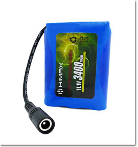 Литиевая батарея, 11,1 В, 3,2 А · ч, литий-ионная аккумуляторная батарея 3S1P, 12,8 В, 18650, 3,6 В, 3200 мАч, литий-ионная аккумуляторная батарея - Product Image 2