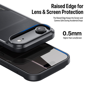 เคสโทรศัพท์แบบบางพิเศษ ป้องกันรอบด้าน สำหรับ iPhone 17 Air พร้อมช่องใส่บัตร ดีไซน์เรียบง่าย ป้องกันการตกกระแทก - Product Image 4