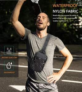 Schulter tasche für Männer Frauen, Cross body Water proof Trendy Schulter Handy für Travel Work Gym <span class=keywords><strong>Bag</strong></span> - Product Image 3