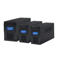 Alimentation sans interruption (ASI) à onde sinusoïdale simulée Tower Line Interactive 1000VA 12V avec écran LCD pour routeur et usage domestique