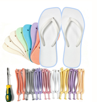 Sandales plates personnalisées pour femmes à bout carré, antidérapantes, souples, imprimées, pour la plage et l'extérieur